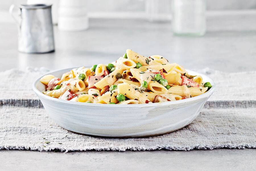 Penne with Anchovies and Rosemary Cream Sauce Canadian Living