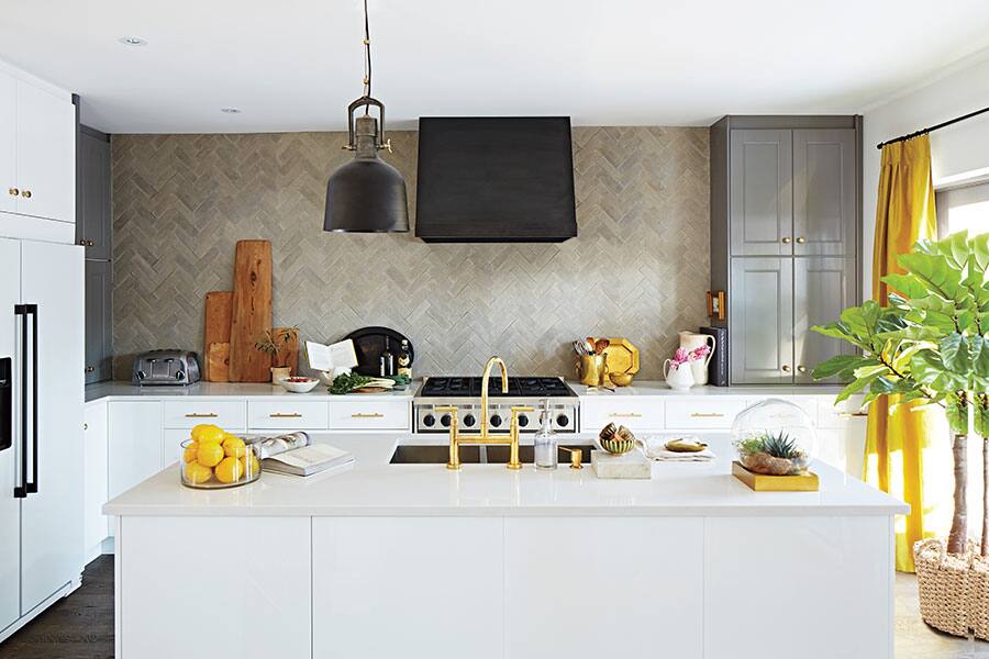 Gold metal style How to decorate with metallics Canadian Living