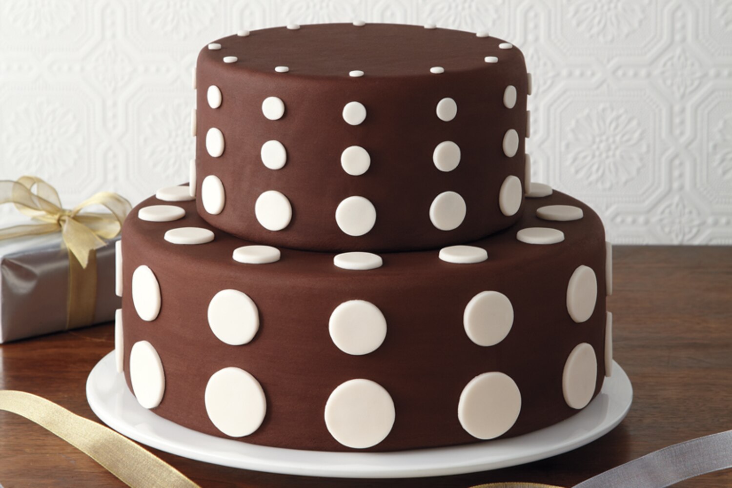 Chocolate Polka-Dot Cake | Canadian Living