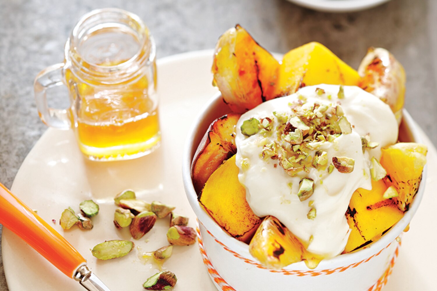 Grilled Fruit with Whipped Mascarpone  | Canadian Living