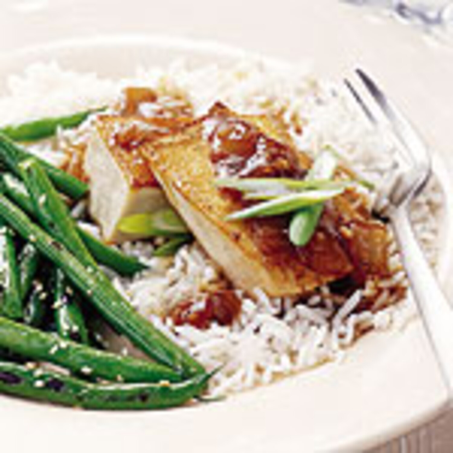 PanFried Tofu with Asian Garlic Sauce Canadian Living