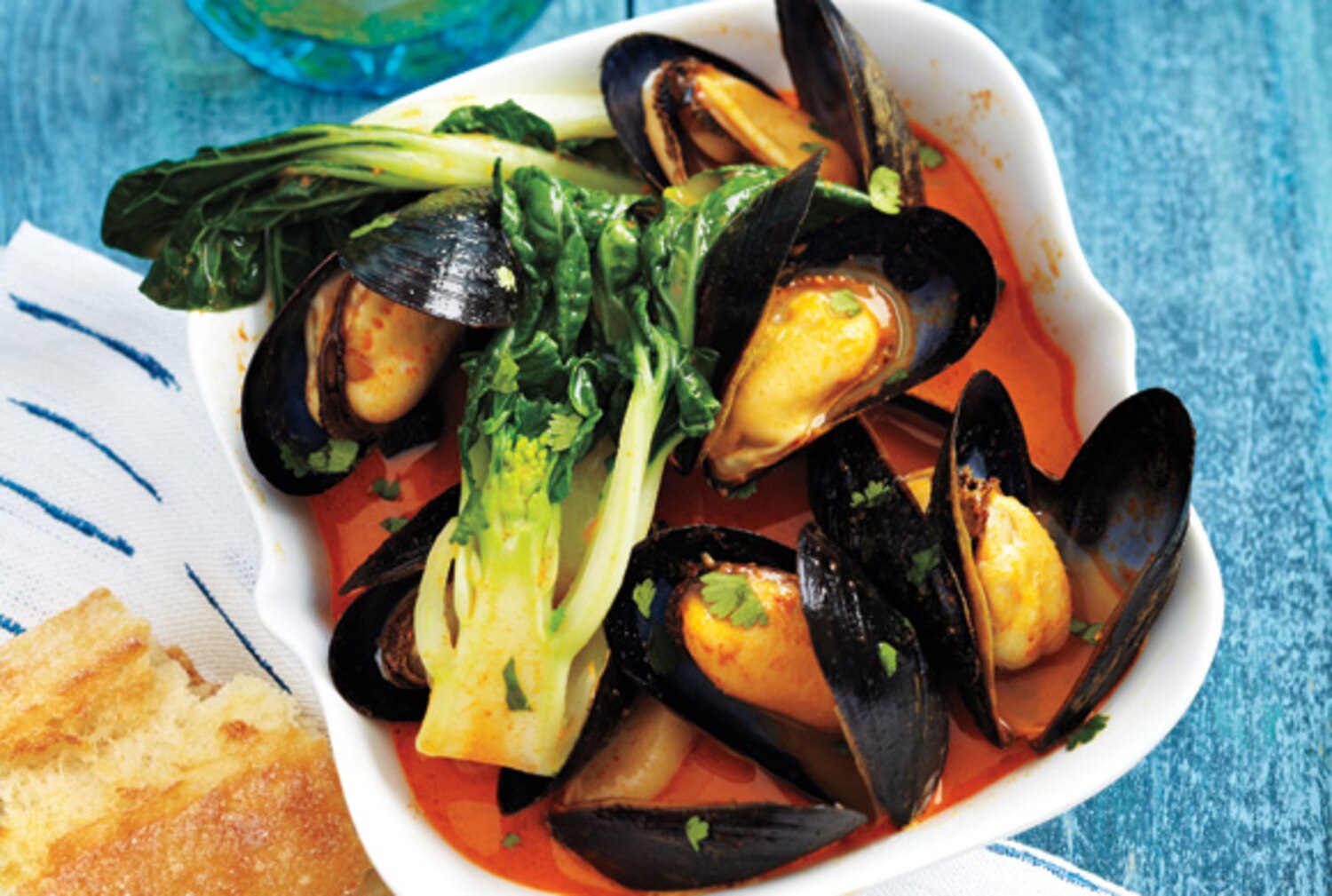 Thai Curry Mussels With Bok Choy | Canadian Living