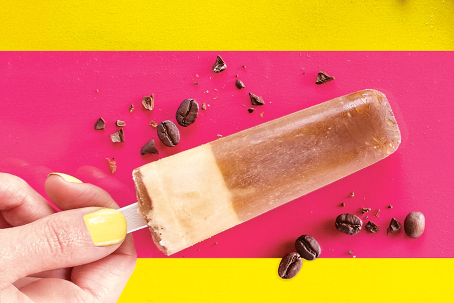 Cafe Latte Ice Pops Canadian Living