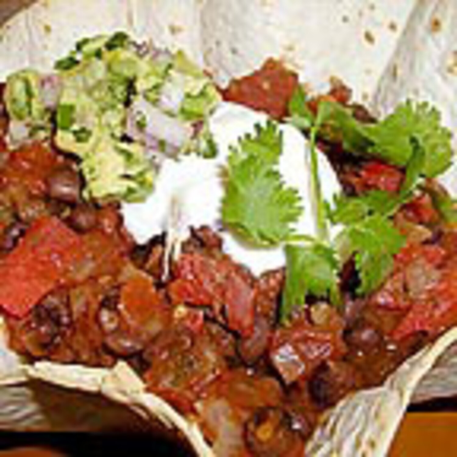 Black Bean Chili with Avocado Salsa Canadian Living