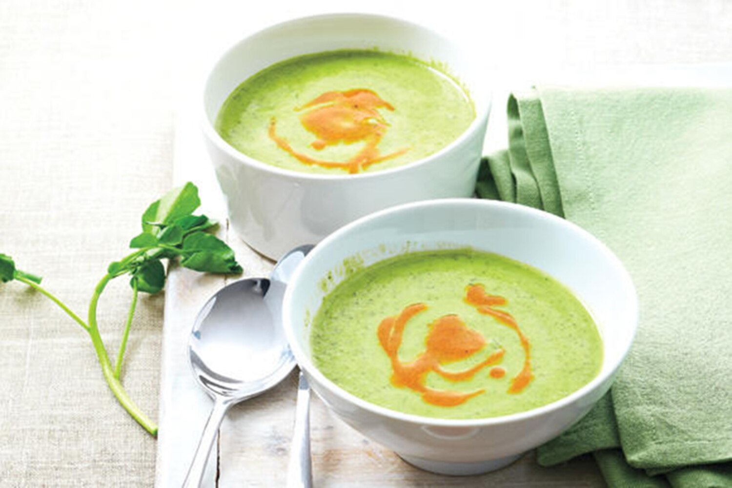 Chilled Avocado & Watercress Soup | Canadian Living