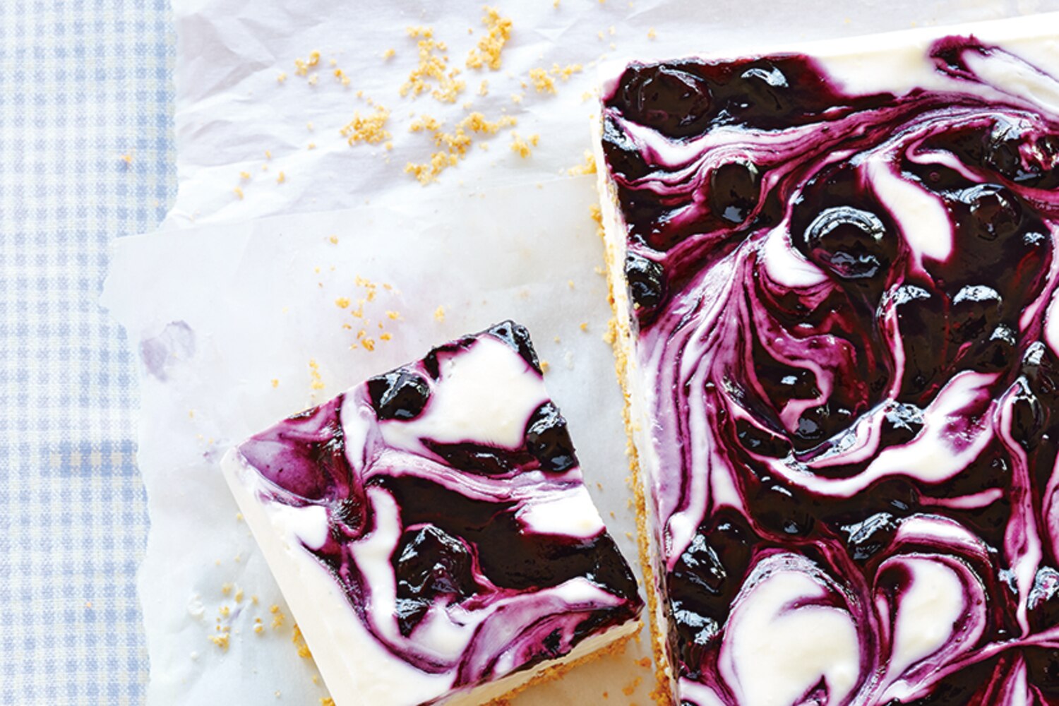 Frozen Blueberry Cheesecake Canadian Living