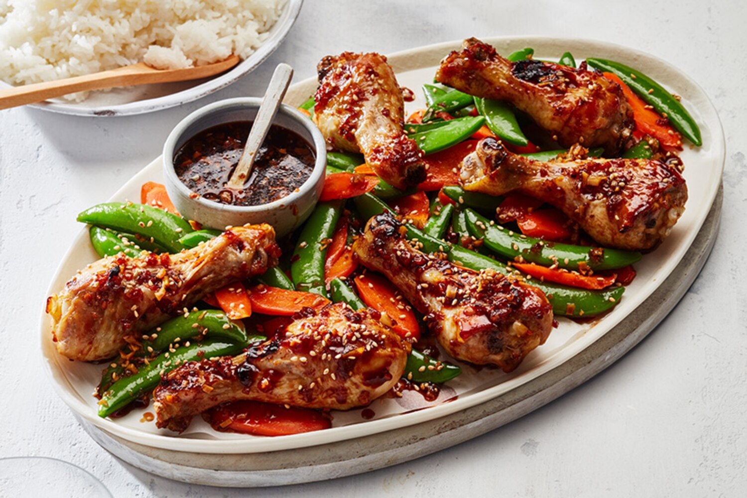Sticky Honey-Soy Drumsticks | Canadian Living