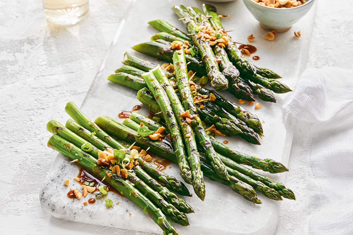 SoyGlazed Asparagus Bundles Canadian Living