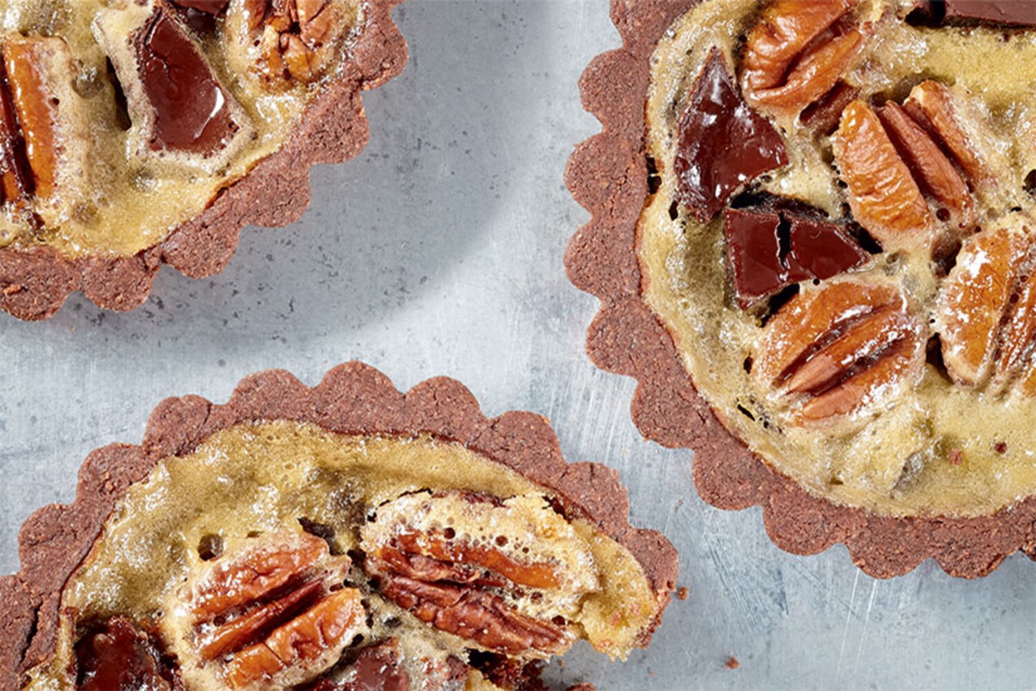 Chocolate Pecan Tartlets | Canadian Living