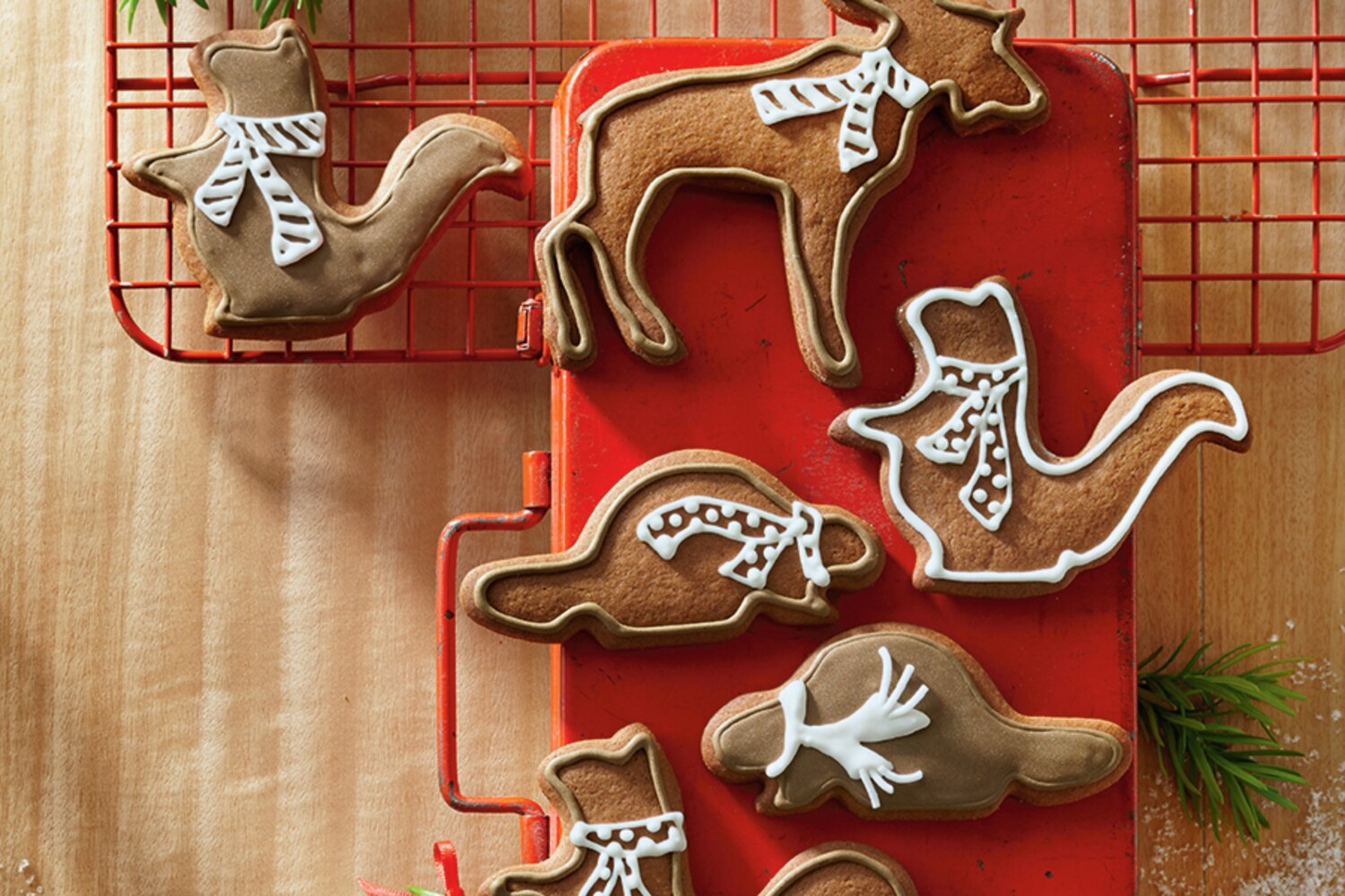 Wintry Woodland Animal Cookies Canadian Living