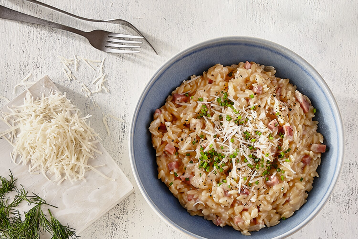 Orzo Risotto with Pancetta & Parmesan Canadian Living