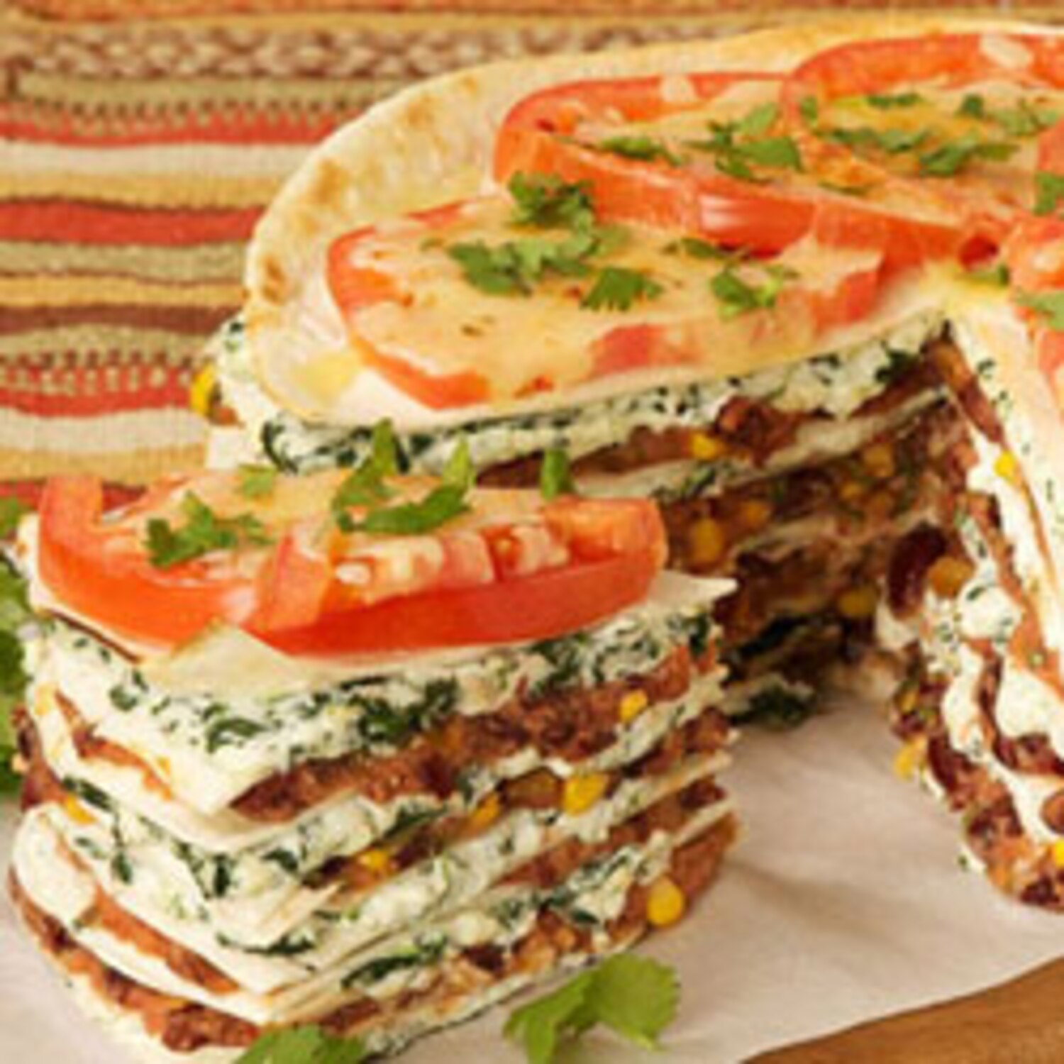 Quesadilla Pie Canadian Living