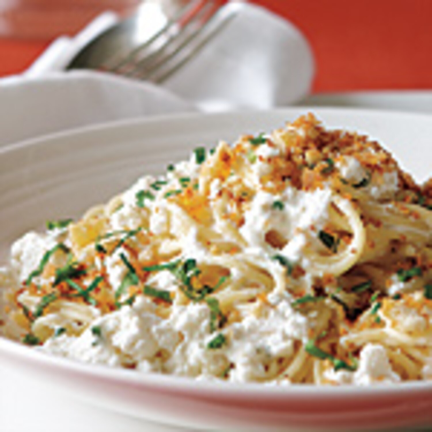 Pasta With Homemade Ricotta and Herbs Canadian Living