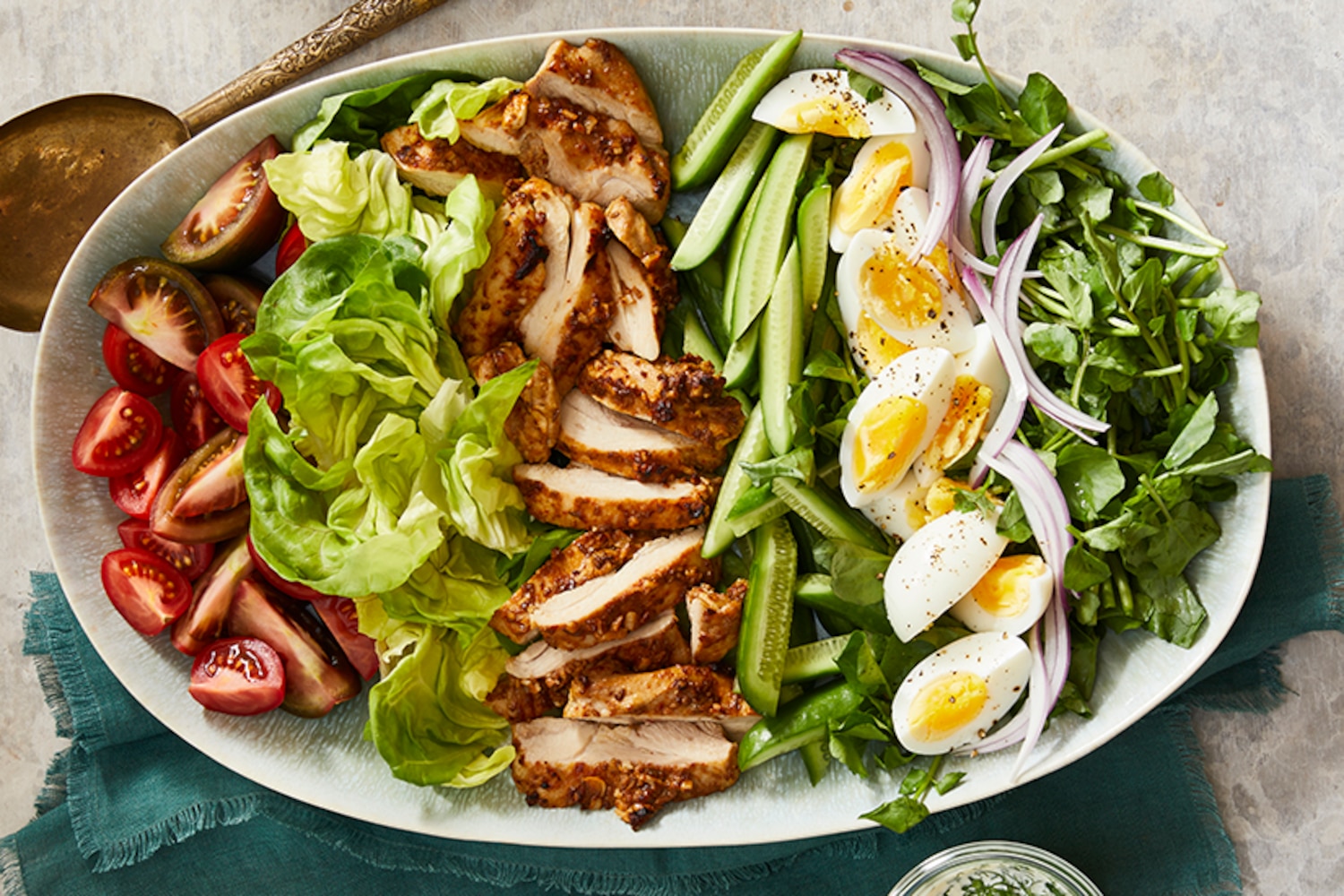 Composed Chicken Salad with Ranch Dressing Canadian Living