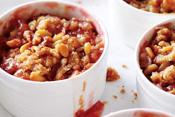 Rhubarb Banana Crumble Canadian Living