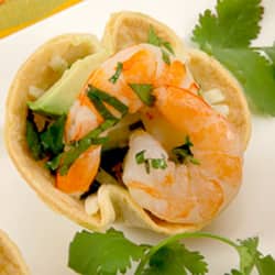 Shrimp Tostada Cups Canadian Living