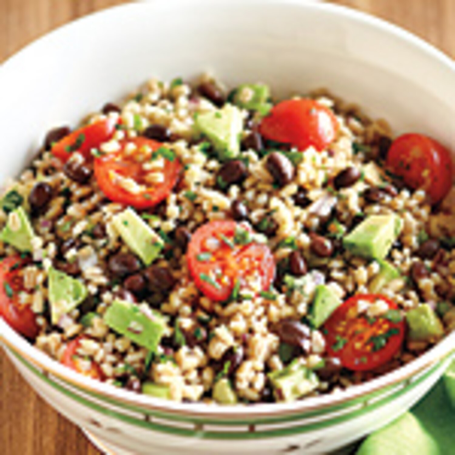 HoneyLime Oat and Black Bean Salad Canadian Living