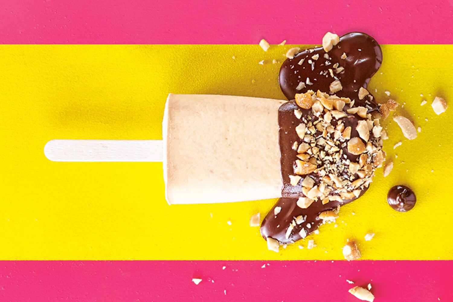 Peanut Butter & Banana Ice Pops | Canadian Living