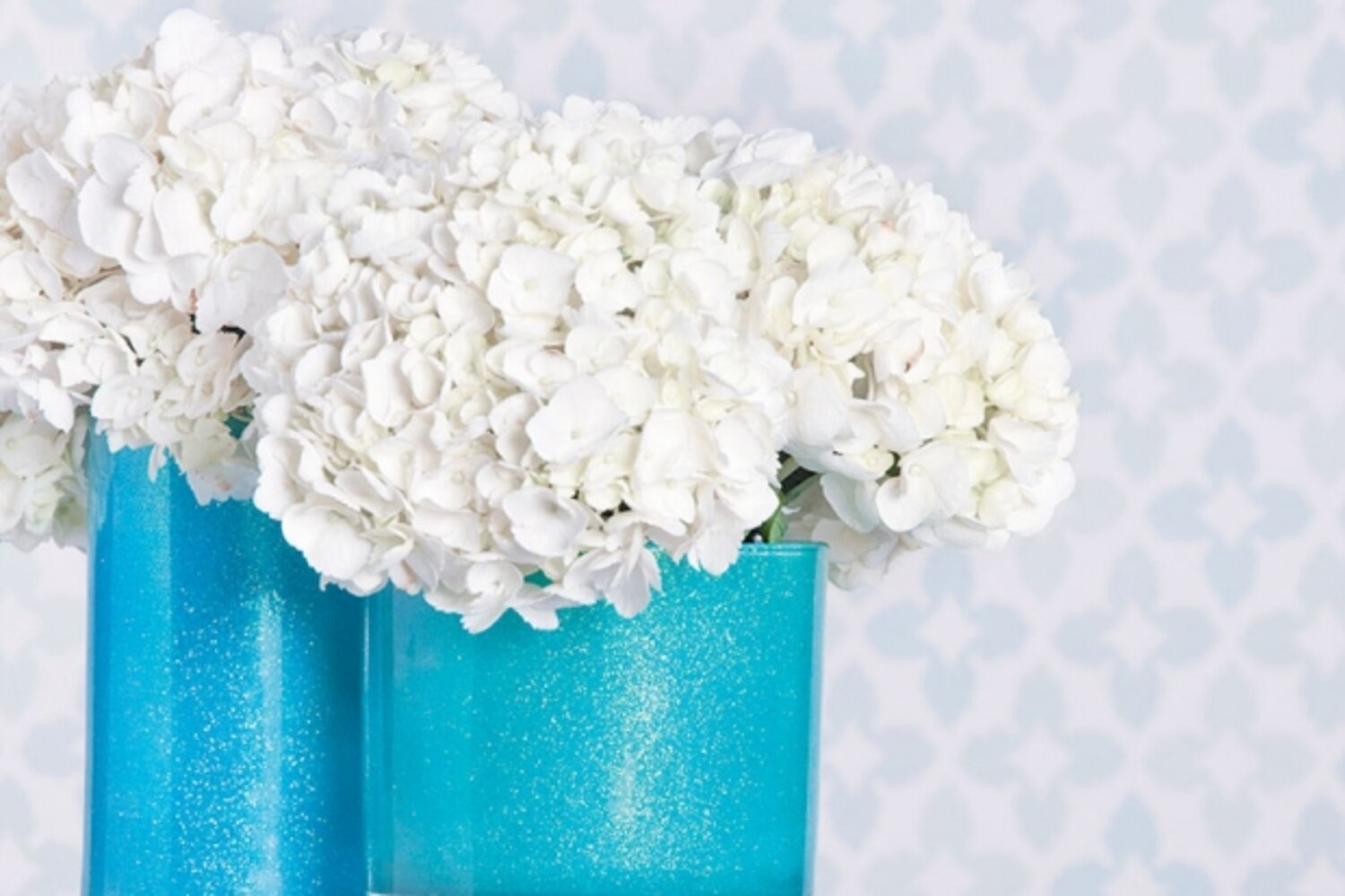 DIY glitter vases Canadian Living