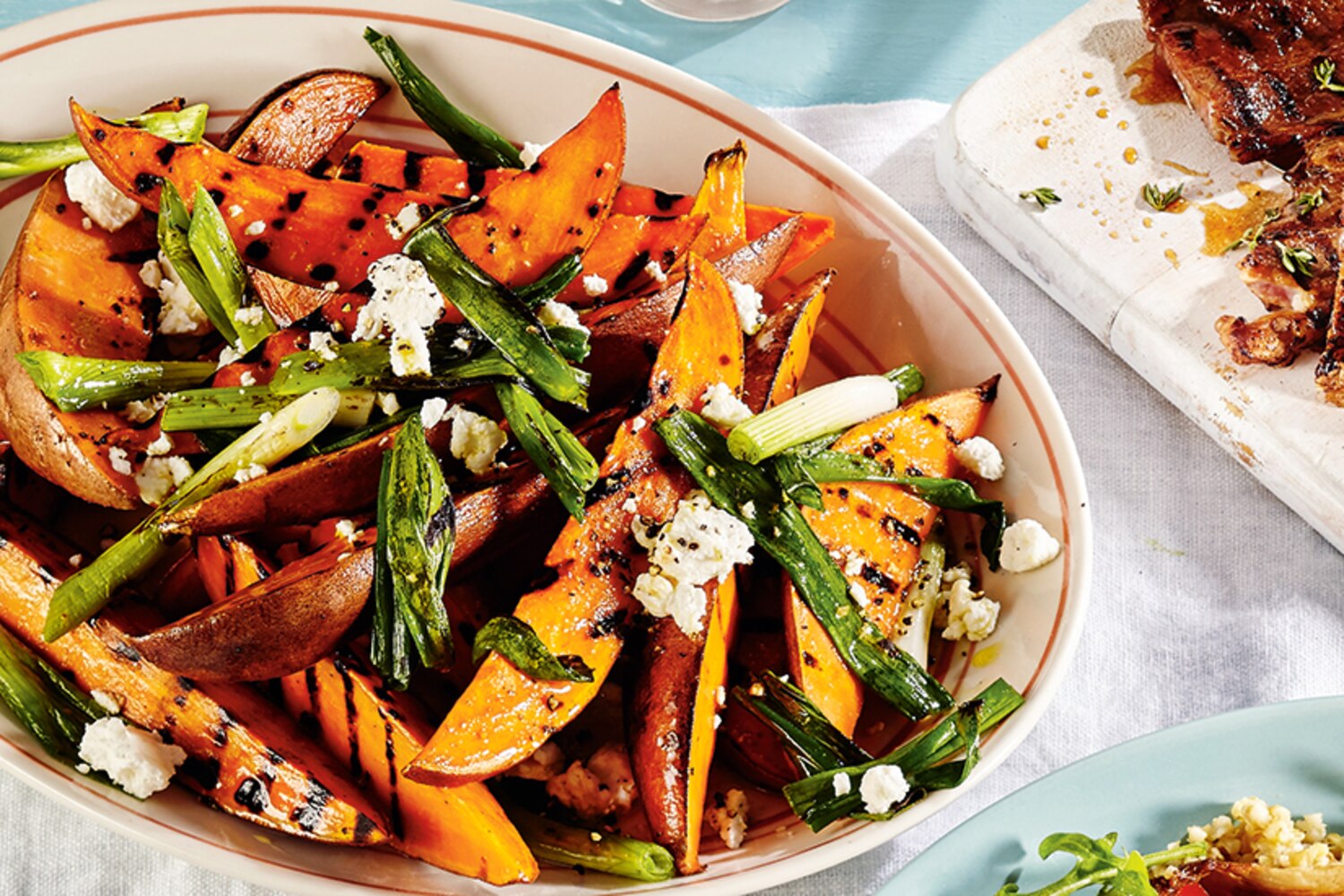 Grilled Sweet Potato Salad with Goat Cheese | Canadian Living