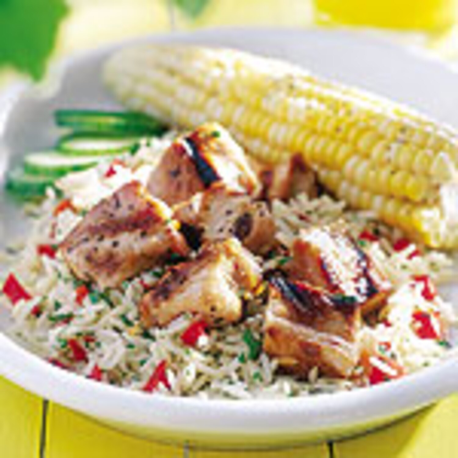 Hot Mustard Pork Kabobs | Canadian Living