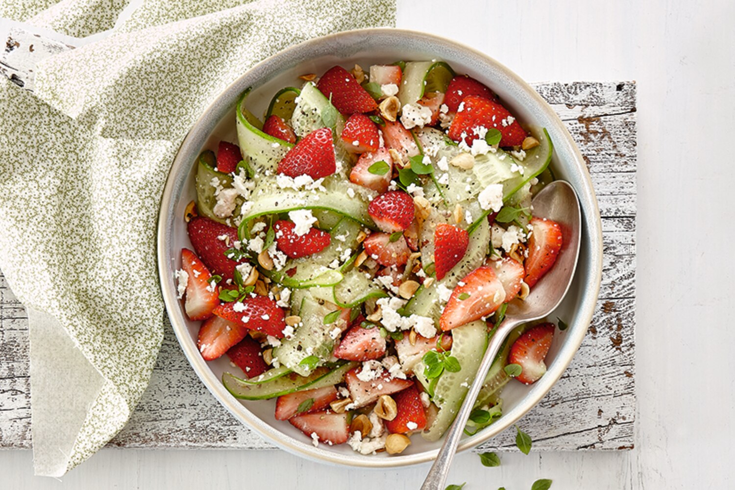 Strawberry, Cucumber & Feta Salad | Canadian Living