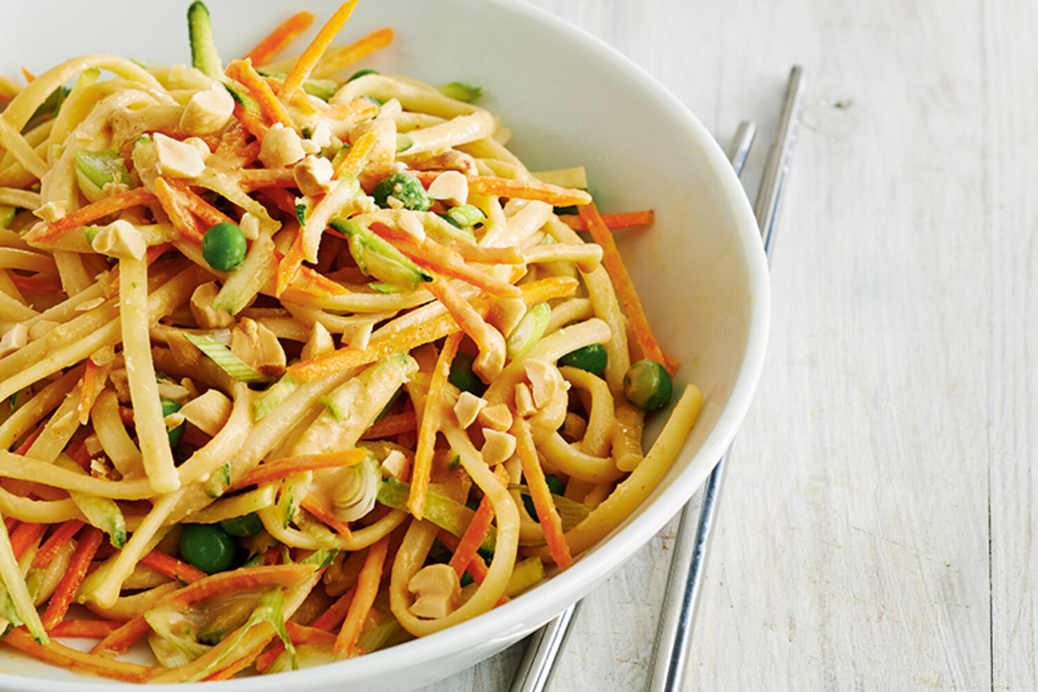 Crunchy Peanut and Veggie Noodle Salad | Canadian Living
