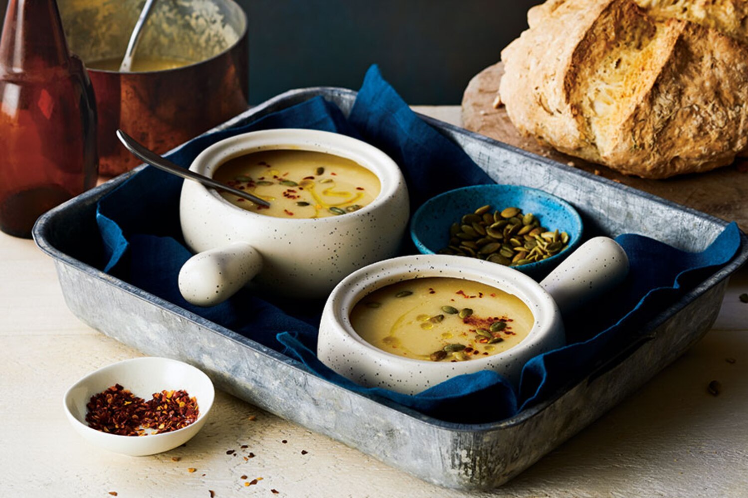 Irish Red Ale, Cheddar and Potato Soup | Canadian Living