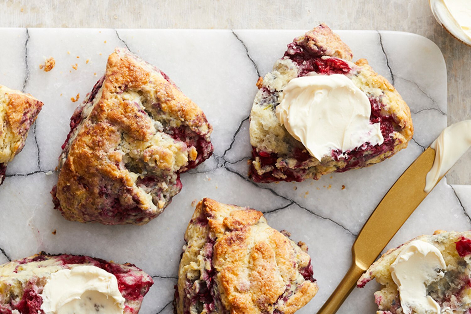 Raspberry Cream Scones Canadian Living