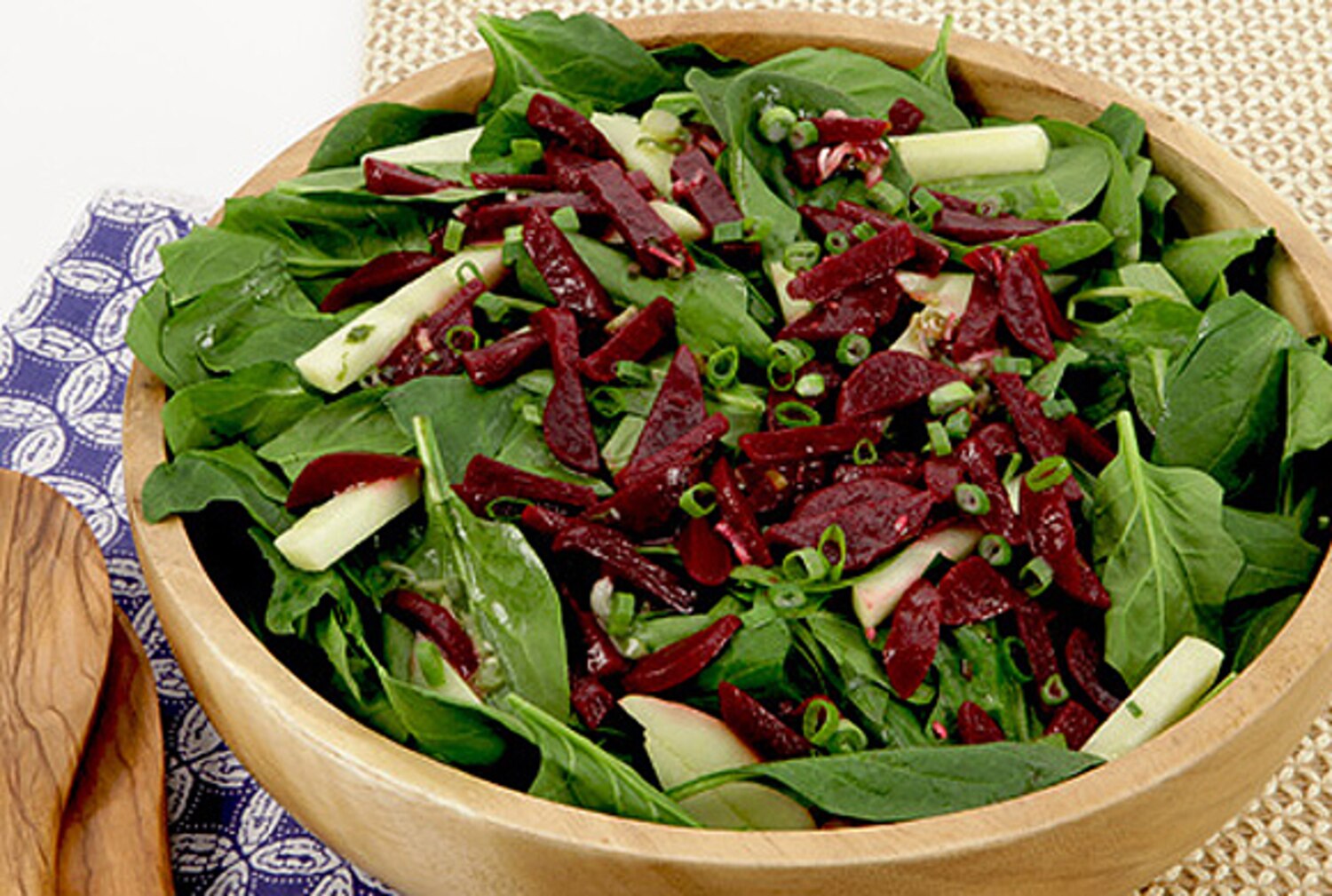 Beet, Apple and Spinach Salad | Canadian Living