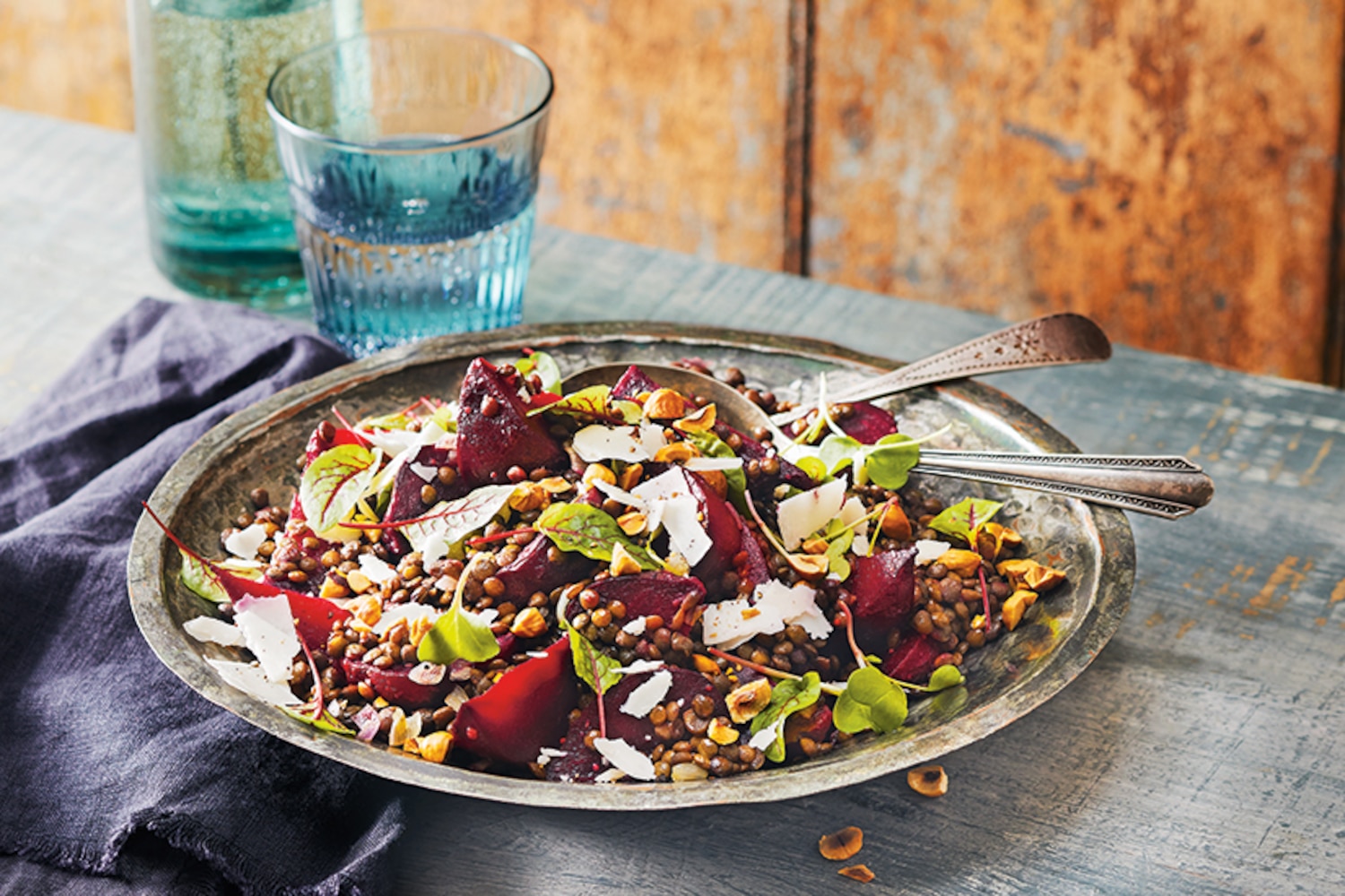Roasted Beet & Lentil Salad Canadian Living