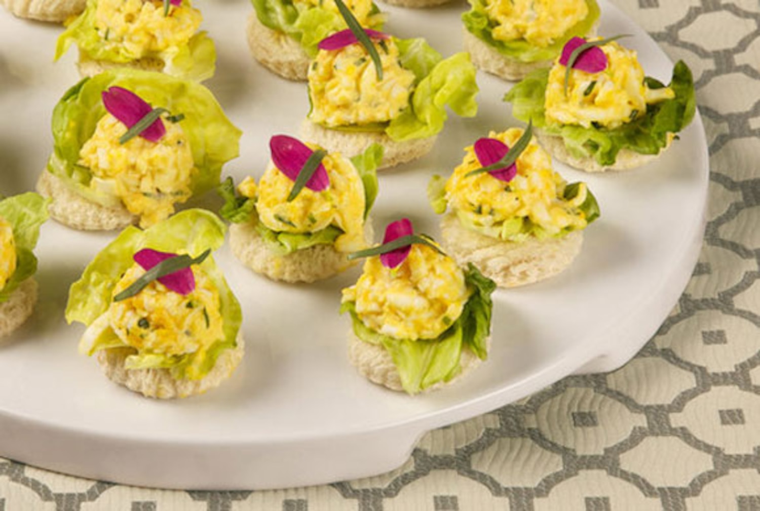 Egg and Tarragon Tea Sandwiches Canadian Living