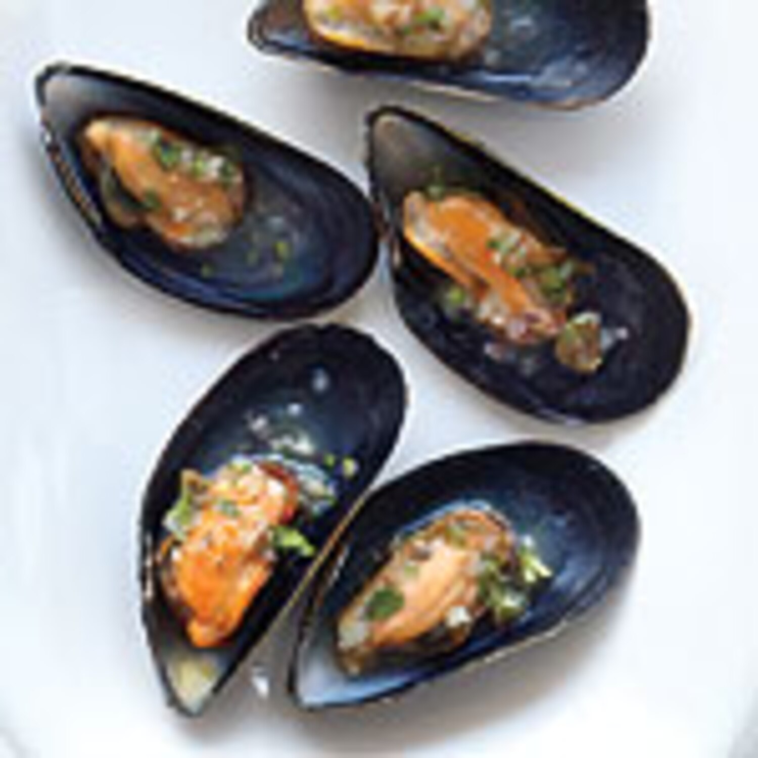 Chilled Mussels on the Half Shell with Sauce Canadian Living