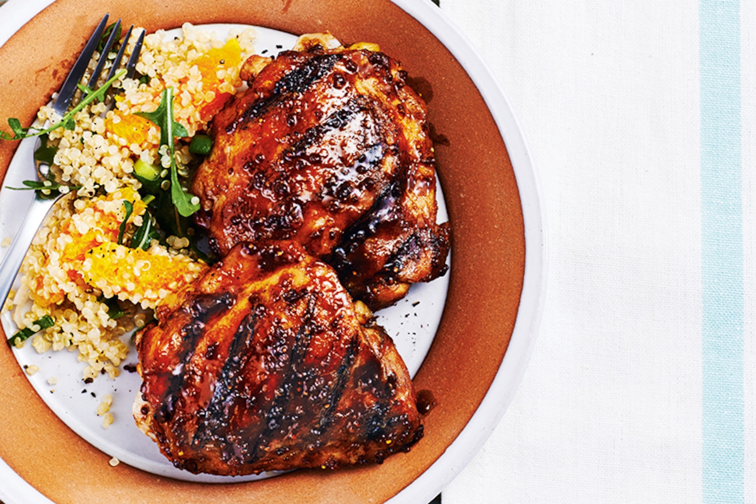 Fig Balsamic-Glazed Chicken Thighs | Canadian Living
