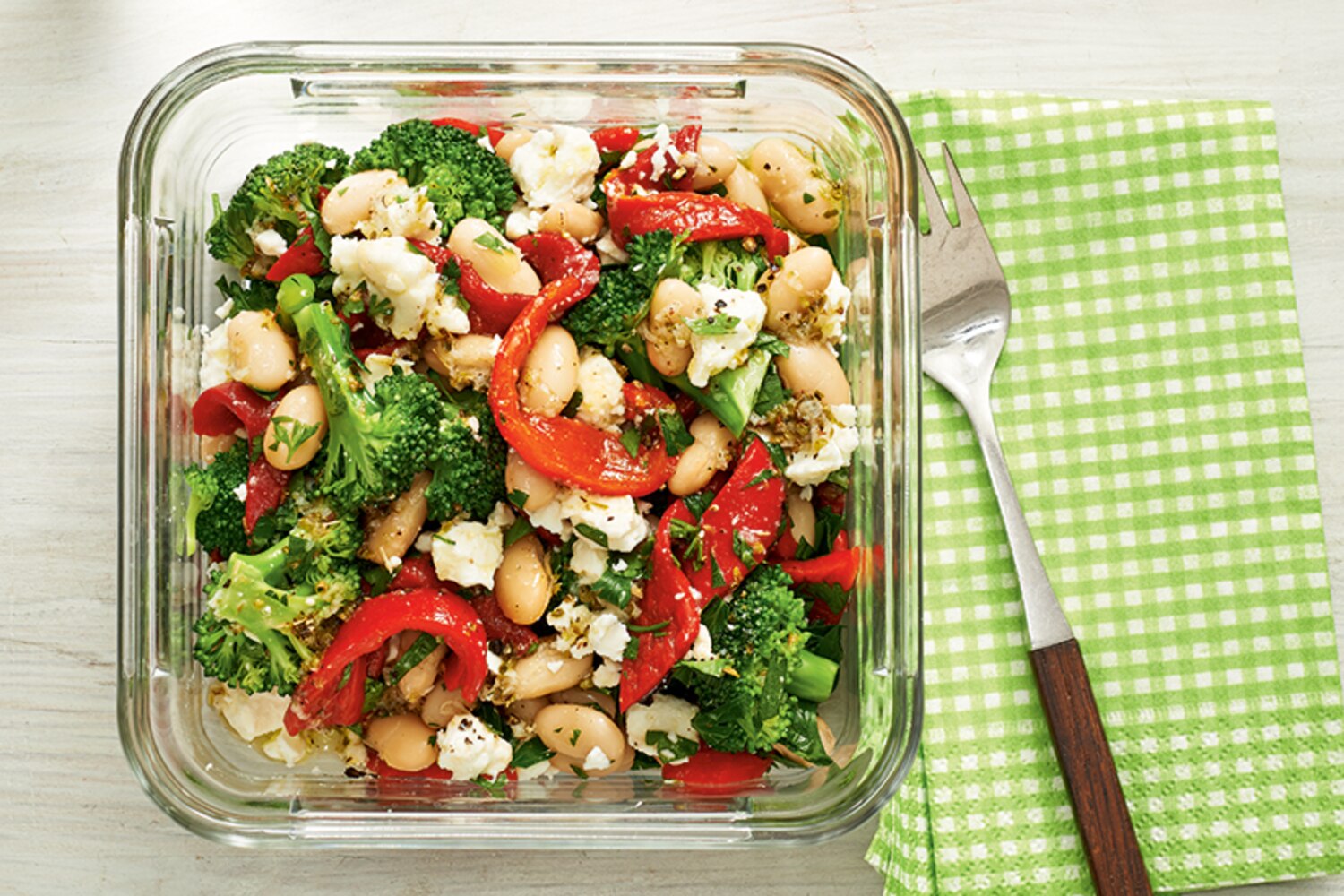Marinated White Bean and Vegetable Salad Canadian Living