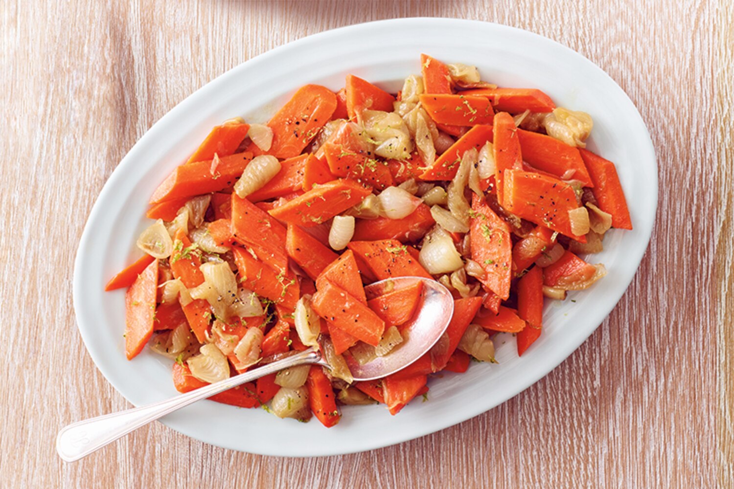 Honey-Lime Carrots with Cipollini Onions | Canadian Living