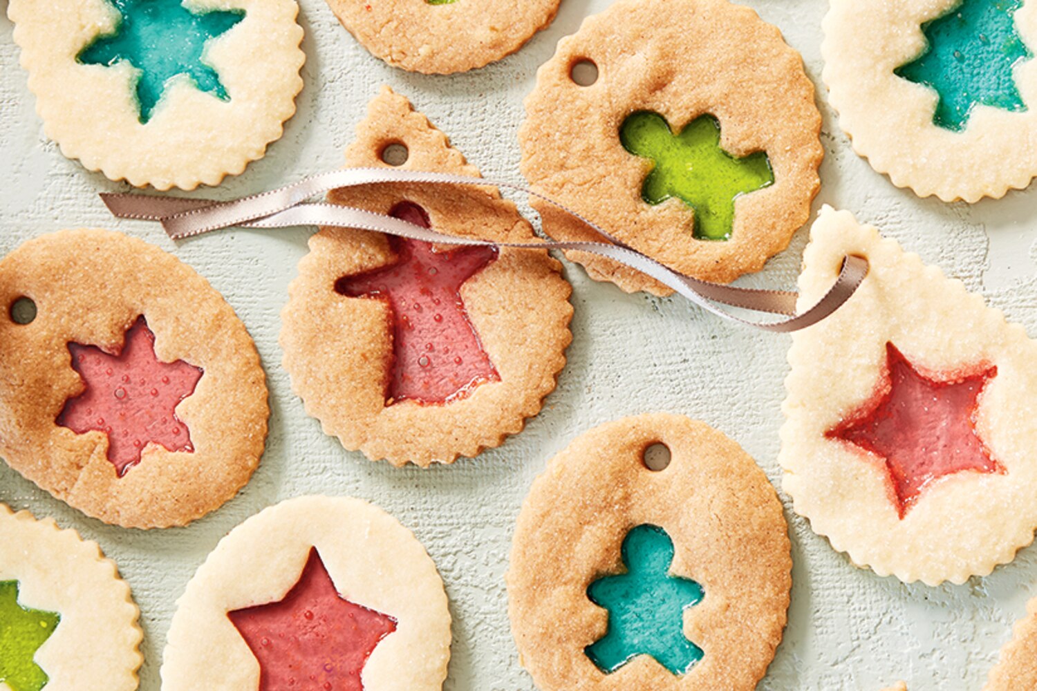 Stained Glass Cutout Brown Sugar Cookies | Canadian Living