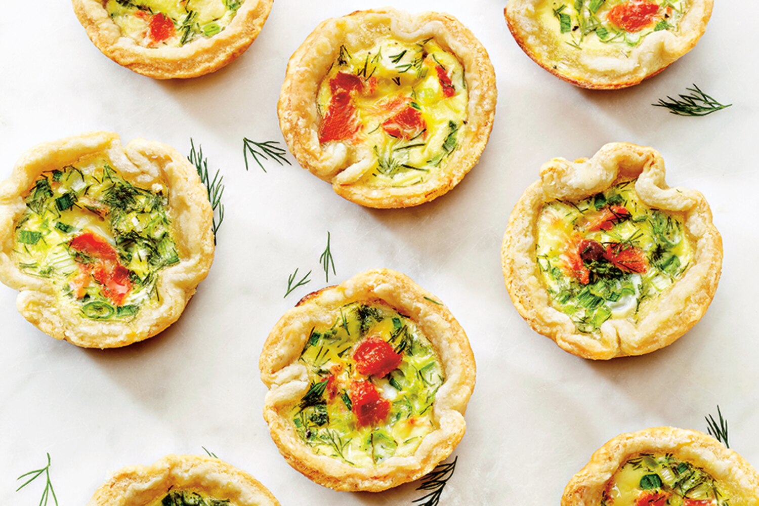 Mini Smoked Salmon Dill Quiches Canadian Living