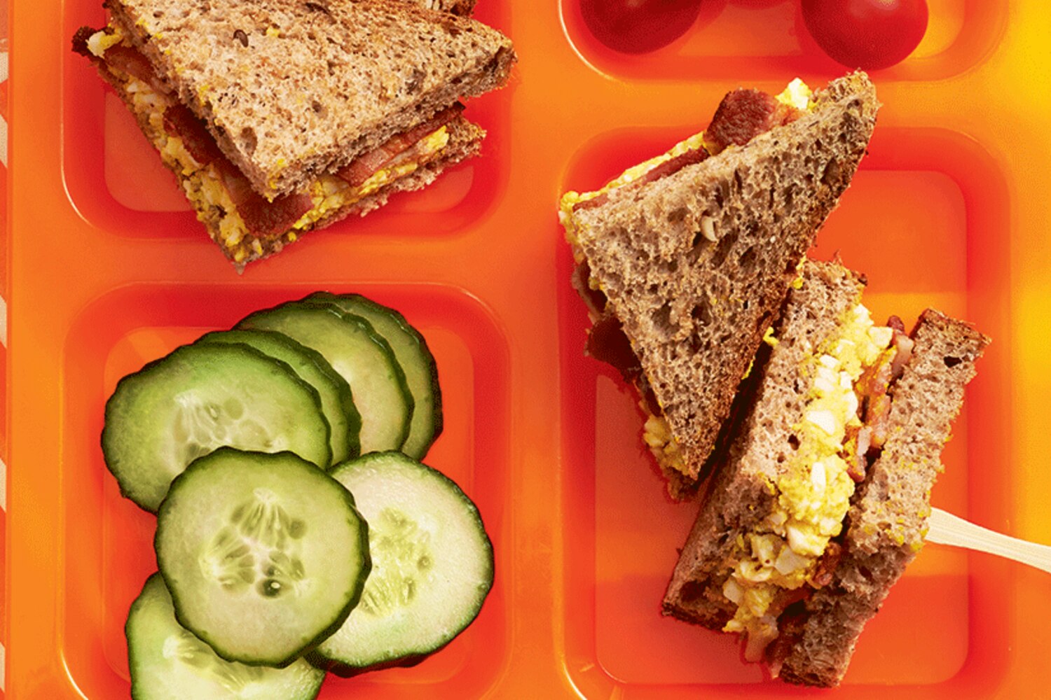 Egg, Bacon and Cucumber Sandwich | Canadian Living