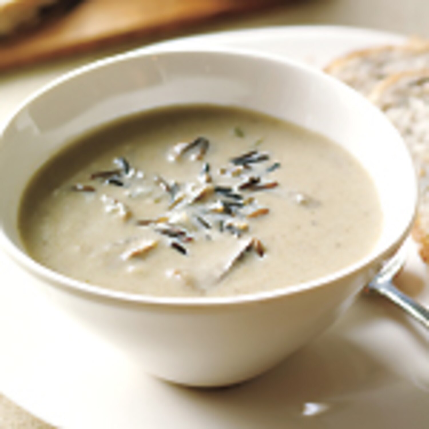 Wild Rice Mushroom Soup | Canadian Living