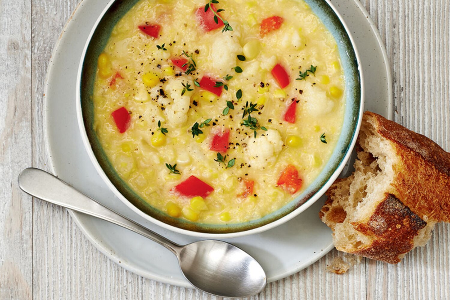 Cauliflower Corn Chowder Canadian Living