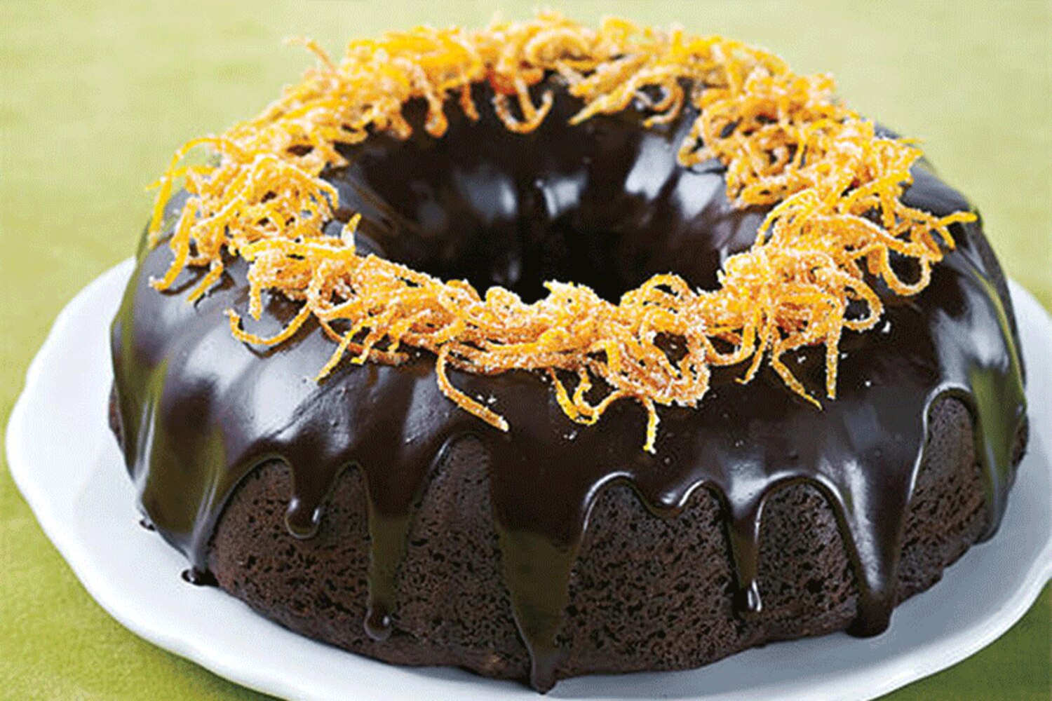 Chocolate Orange Bundt Cake | Canadian Living