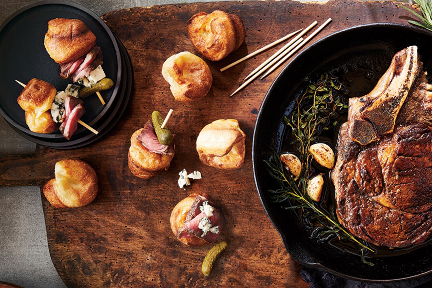 Mini Yorkshire Puddings With PanSeared Steak Canadian Living