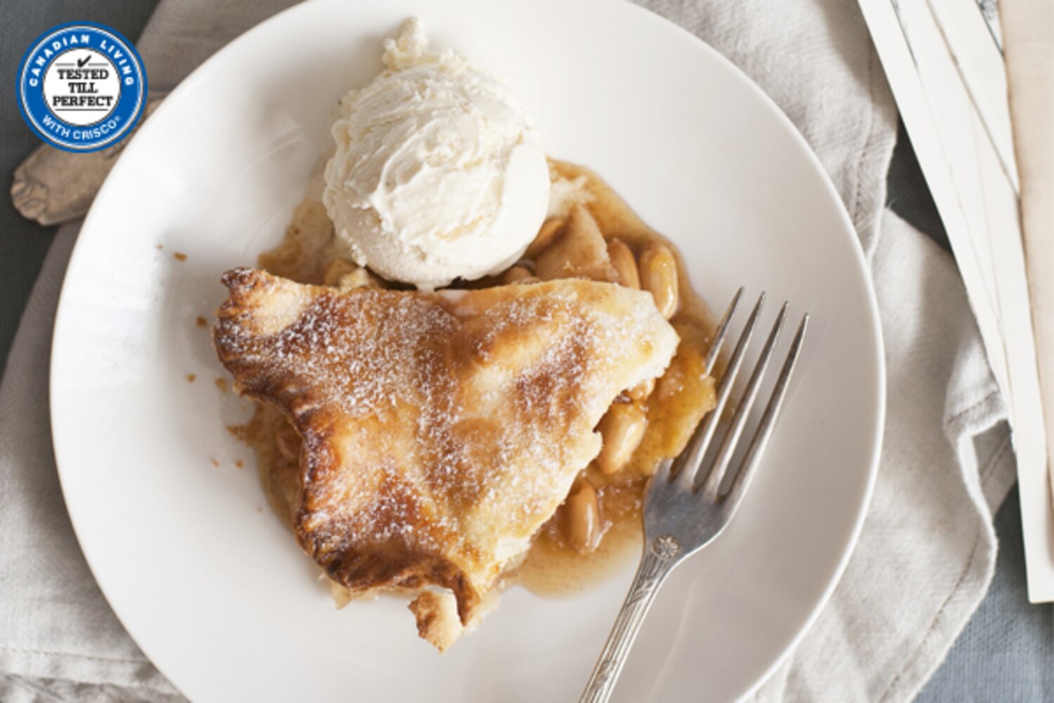 Classic Cinnamon Apple Pie With Crisco? No Fail Pie Crust Canadian Living