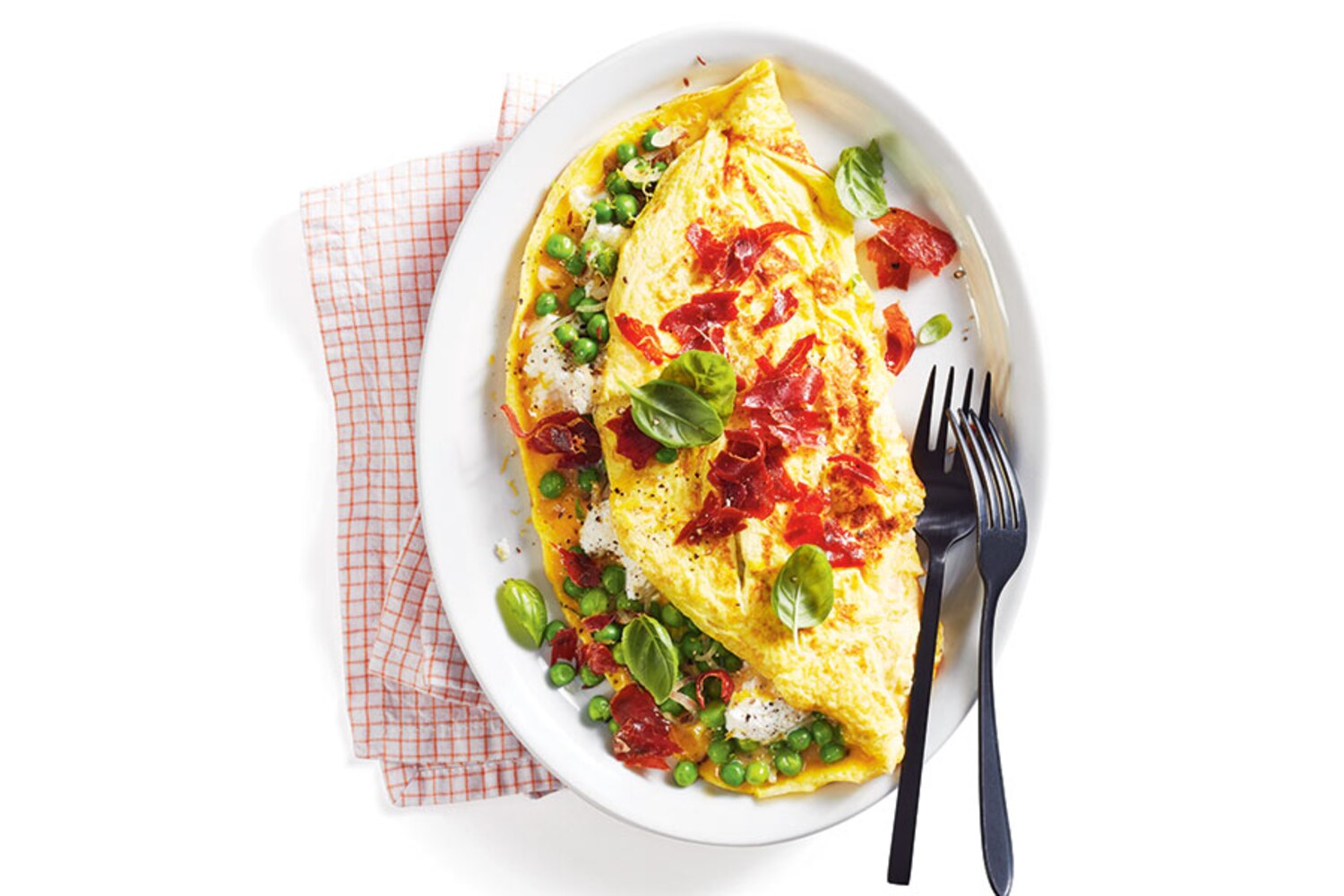Ricotta and Green Pea Omelette | Canadian Living