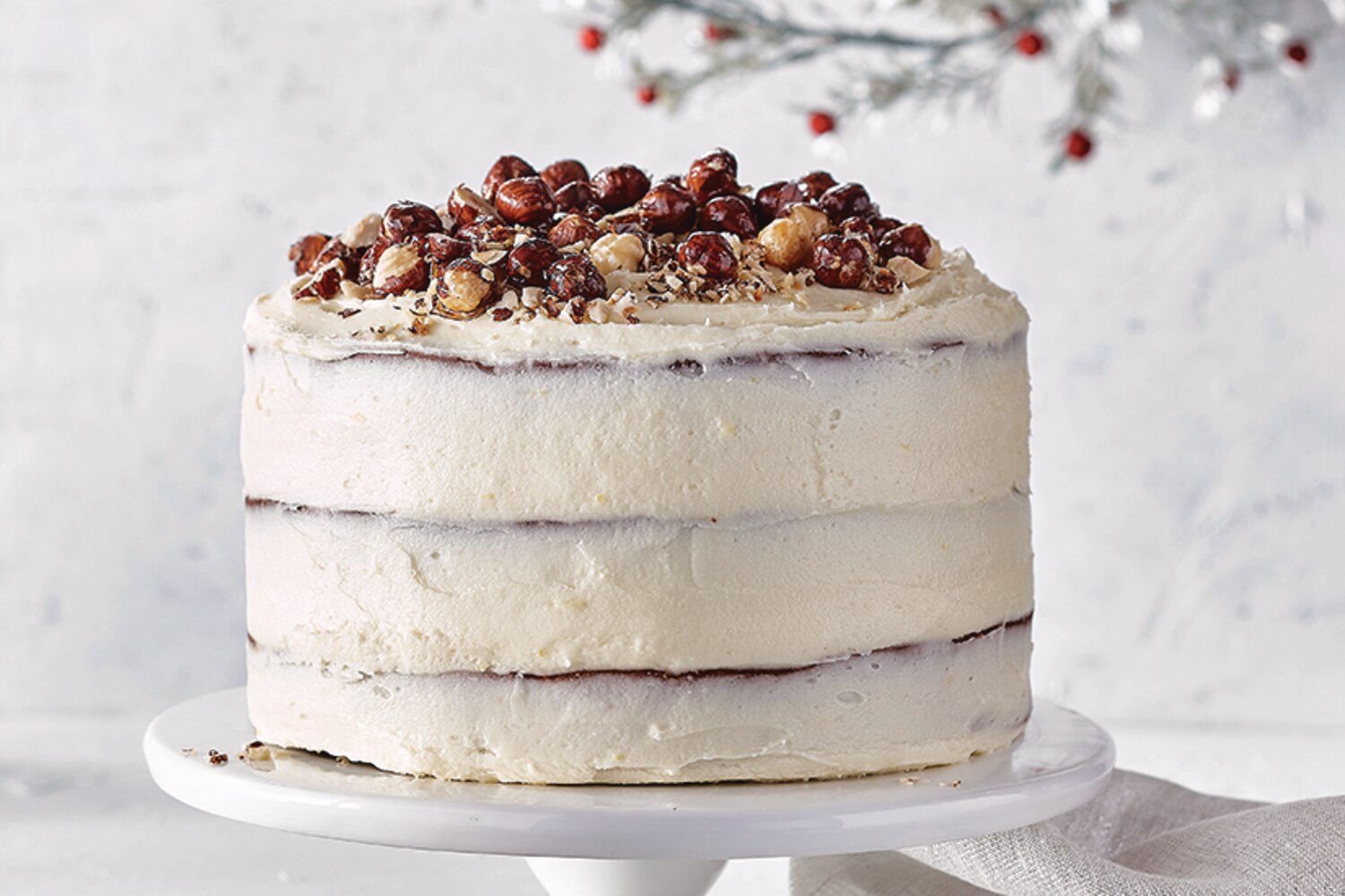 Spiced Layer Cake with Hazelnuts | Canadian Living