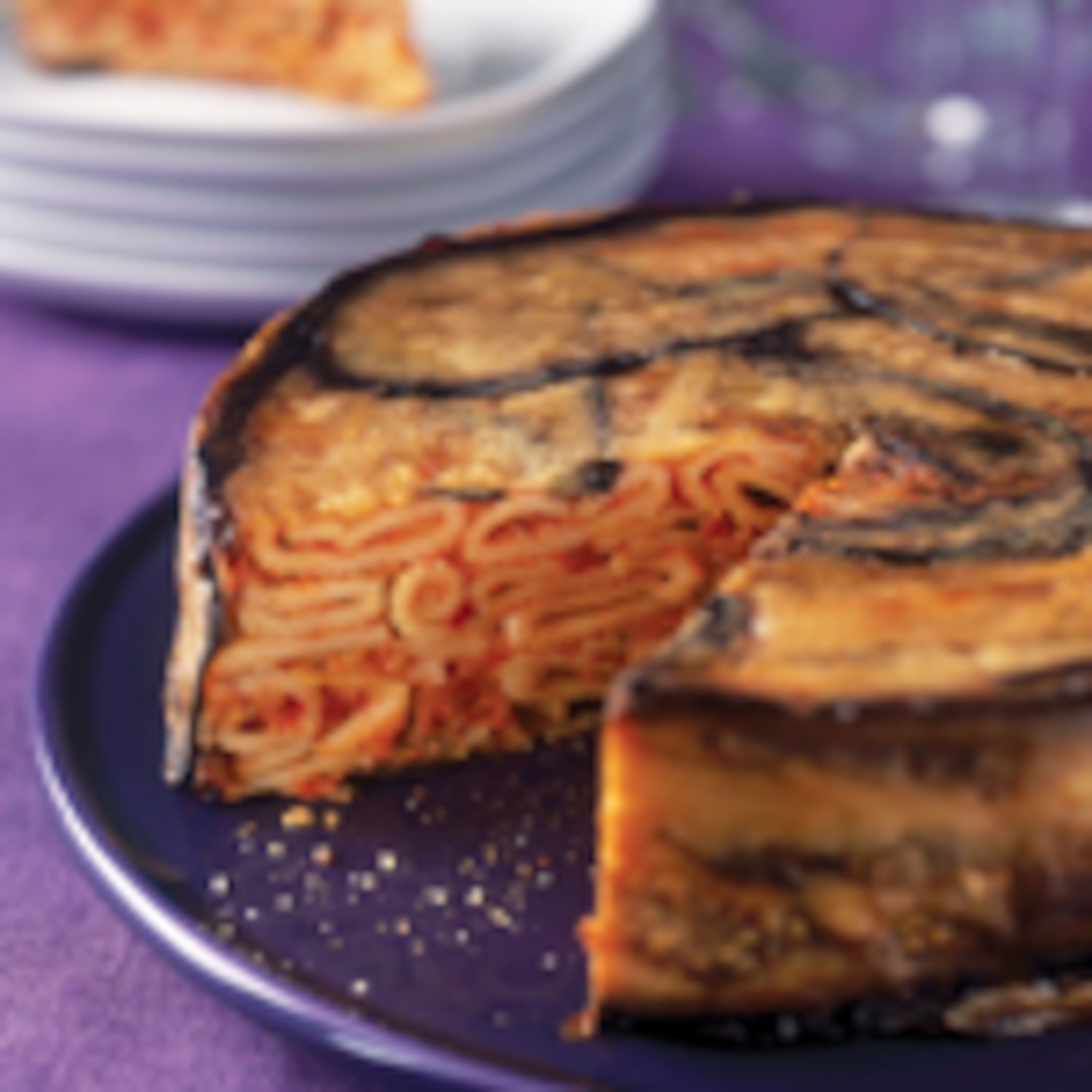 Eggplant and Pasta Charlotte Canadian Living