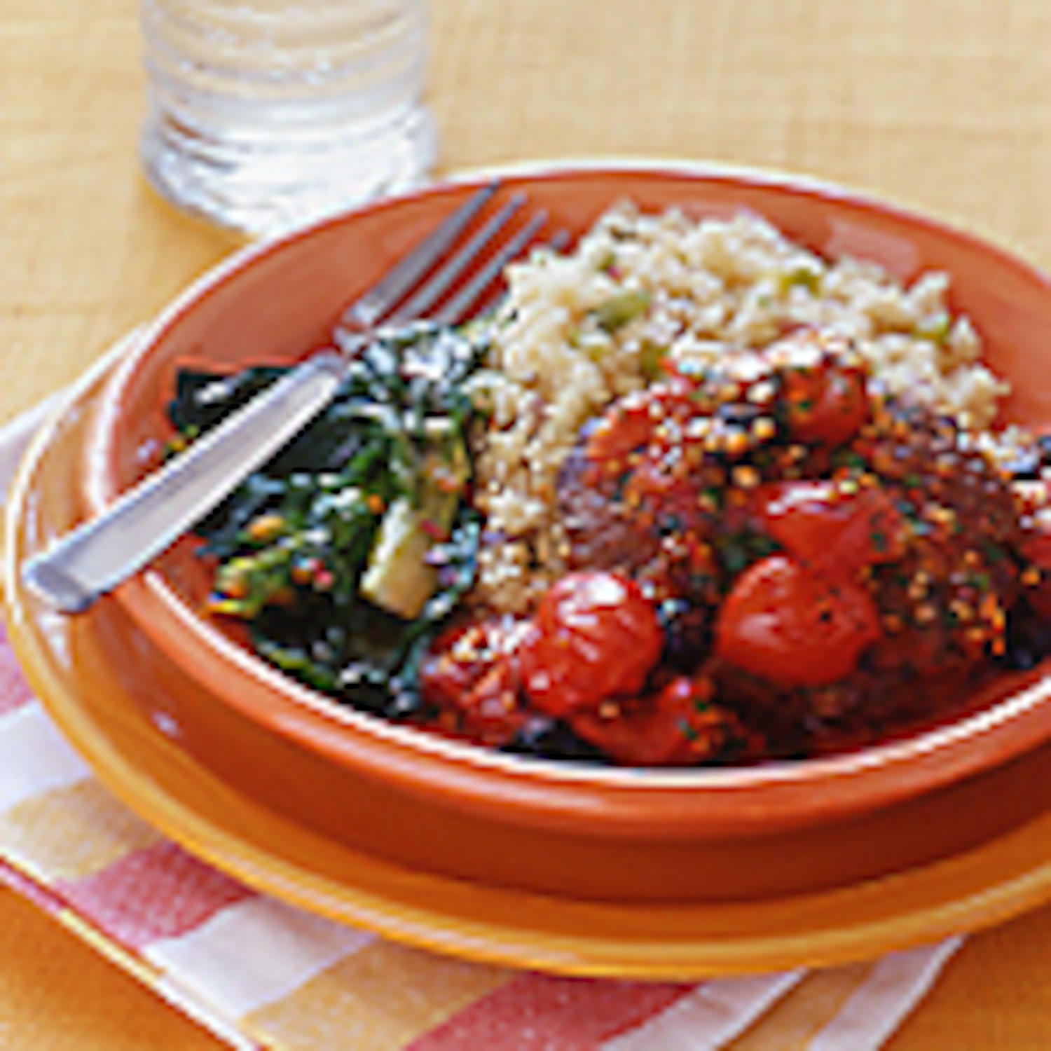 Beef Patties with Cherry Tomato Sauce Canadian Living