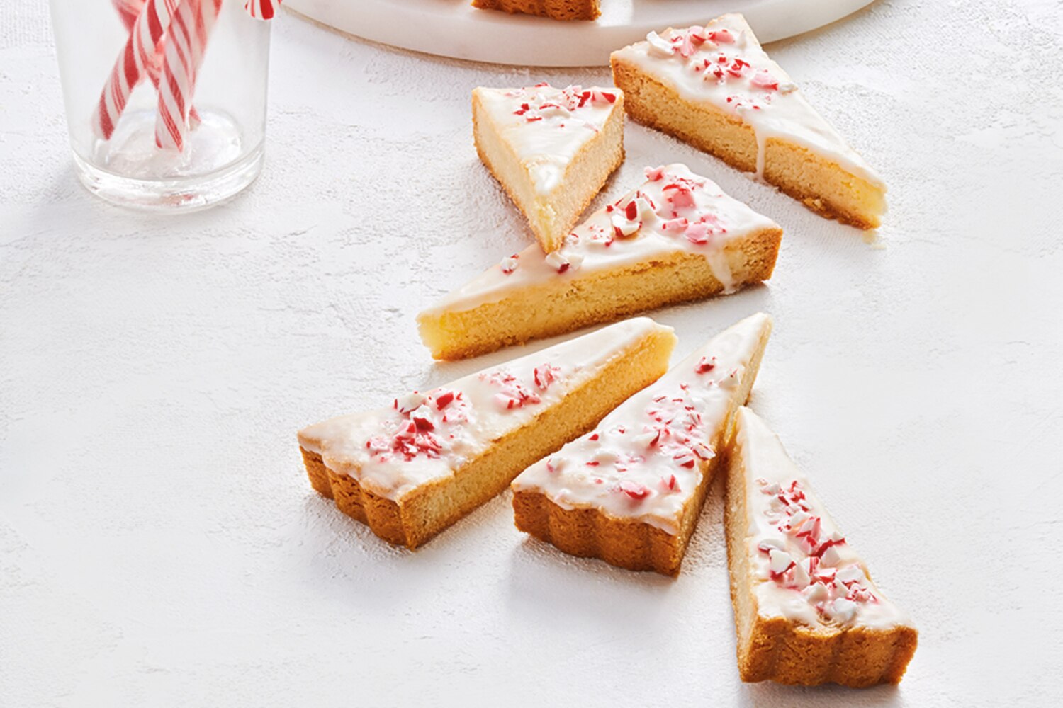Candy Cane Shortbread Wedges Canadian Living