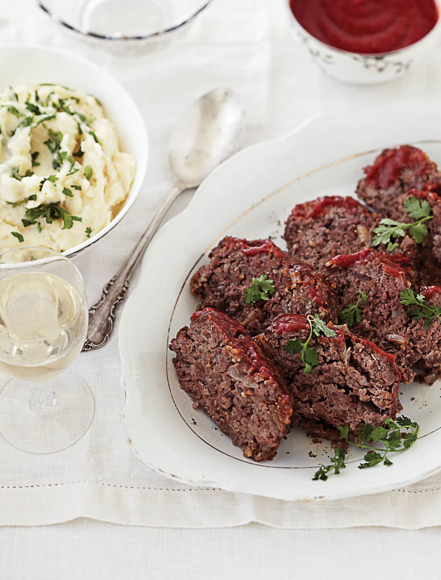 Harissa Meat Loaf With Coriander Mash Canadian Living